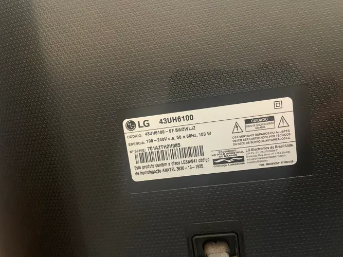 TV LG 43 polegadas Smart TV