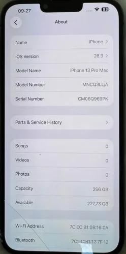 iPhone 13 Pro Max 256gb