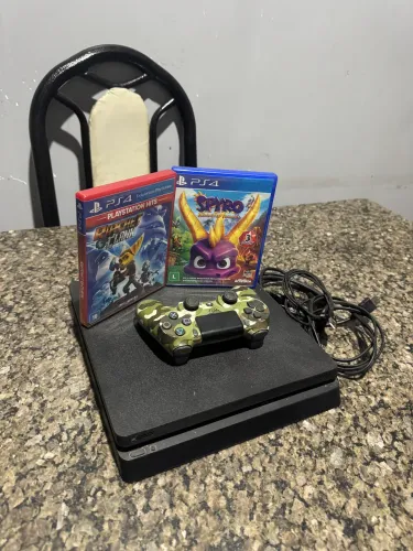 PS4 slim 1Tera de memória