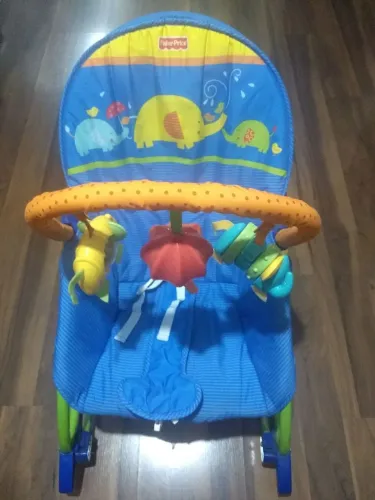 Cadeirinha de Balanço Minha Infância Sapinho Verde Fisher-Price