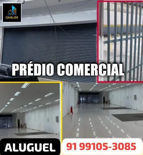 Prédio para aluguel tem 1000 m², estacionamento em Nazaré - Belém - PA
