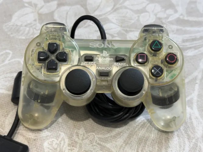 Controle Playstation 2 Clear original Serie A