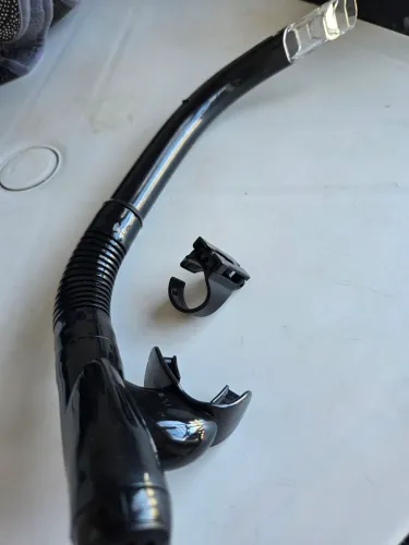 SNORKEL PRETO PROFISSIONAL NOVO 