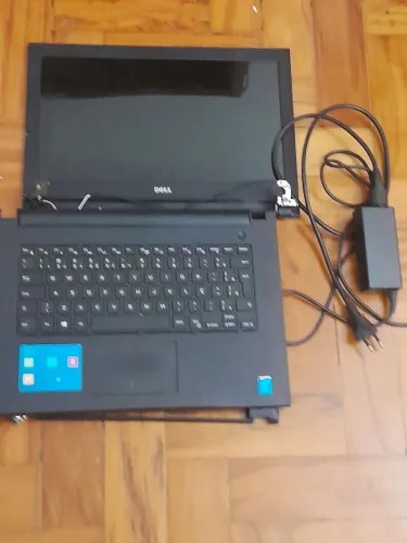 Notebook dell i5 de quarta geração modelo p53g com defeito para pecas ou conserto