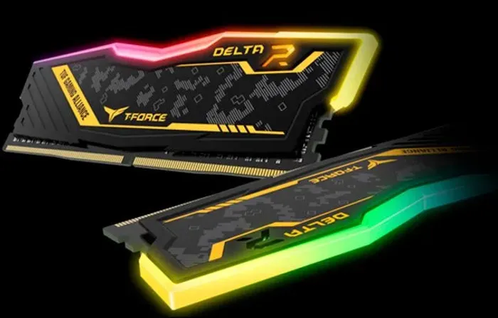 Memória RAM DDR4 16GB (2x8GB) 3200MHz T-Force Delta R RGB TUF Gaming