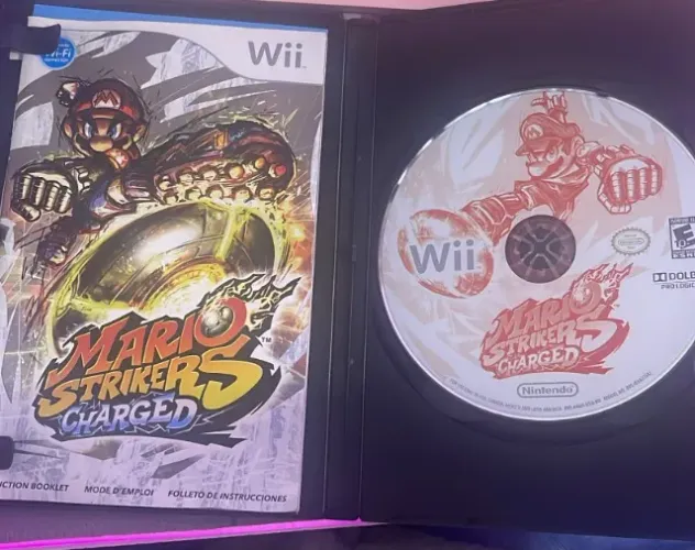Mario Strikers Charged Wii Original (Usado)