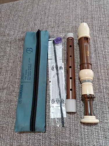 Flauta doce Yamaha contralto barroca Yra 314 Blll