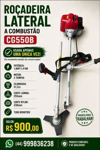 Roçadeira a combustão 