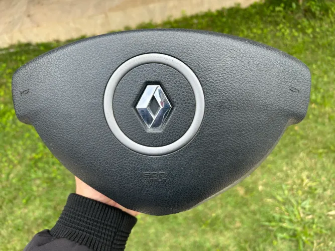 Capa Volante Airbag Buzina Sandero Logan 2009 a 2014 (sem bolsa airbag)