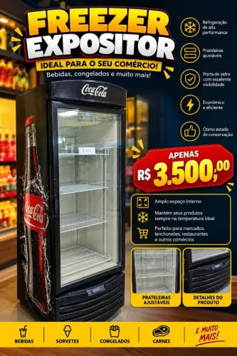 Freezer vertical