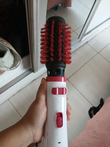 Kit chapinha, babyliss e escova rotatória 