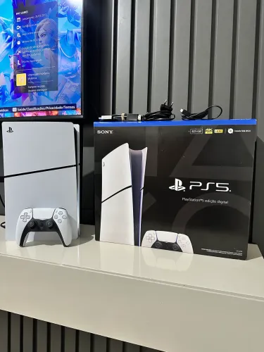 Ps5 slim mídia digital 7 meses