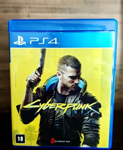 Cyberpunk 2077 Mídia Física na caixa