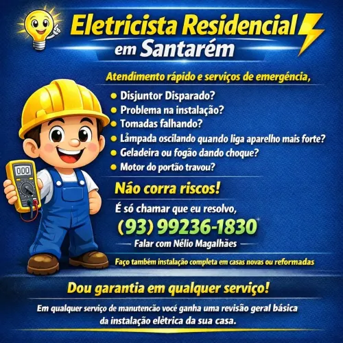 Instalações elétricas residenciais e comerciais em Santarém | Eletricista Residencial