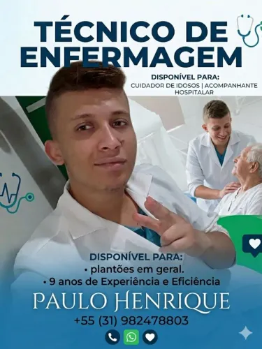 CUIDADOR DE IDOSOS | TEC ENFERMAGEM 