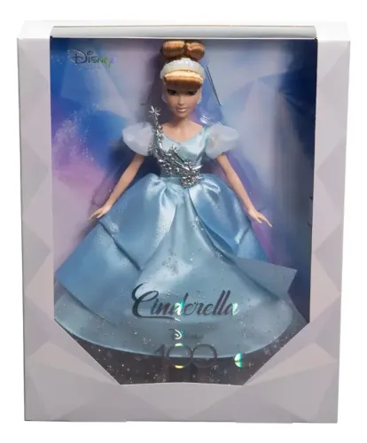 Disney Collector Cinderella Aniversário 100 Anos Mattel