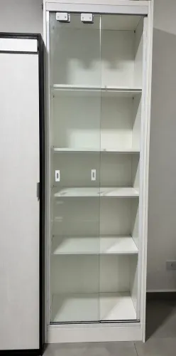 Expositor de vidro grande para coleções