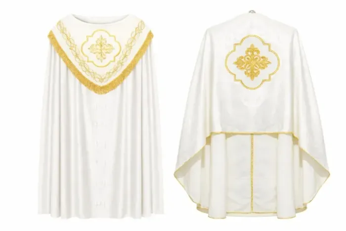 Conjunto: Capa de de Asperge e Véu Umeral
