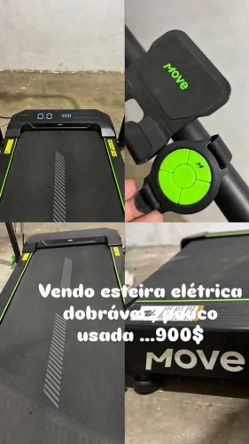 Esteira elétrica dobrável