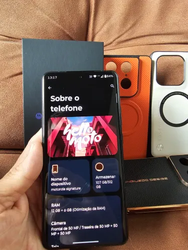 Motorola Signature 12/512gb - Completo com Nota Fiscal