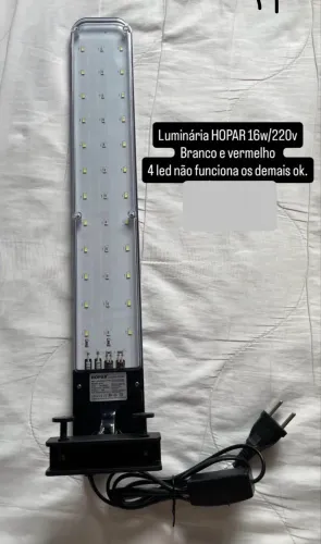 Luminária de aquário Hopar 16w
