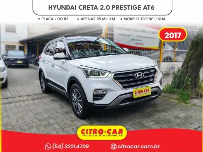 Hyundai Creta Prestige 2.0 16V Flex Aut. 2017