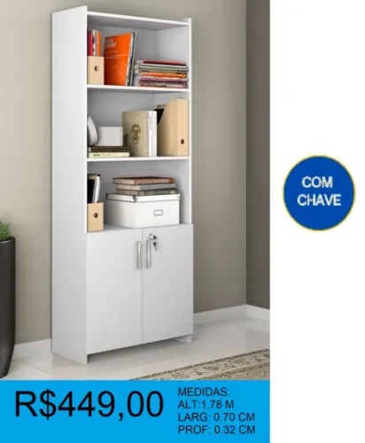 Multiuso com chave - entrega gratuita e parcelamos até 12X sem juros!