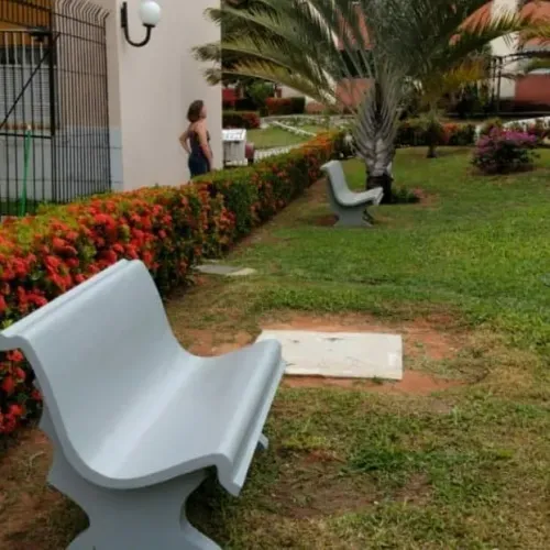 Bancos de cimento