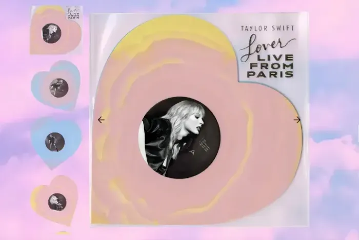 Taylor Swift Lover Live From Paris 2 Lps Shape 2025 Lacrado