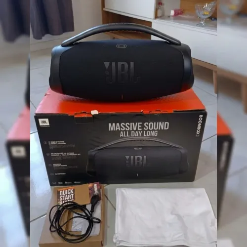 JBL BOMBOX 3, NOVA APENAS 5 MESES DE USO