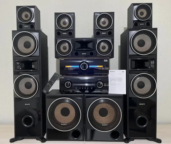 Home Theater Sony Muteki  7.2 Channel HDMI Ht-ddw7500 Leia Descrição 