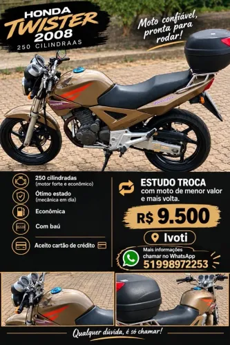 Vendo Twister ano 2008