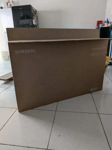 Caixa vazia para TV Samsung 50 Polegadas - Ideal para Mudanças ou Envios