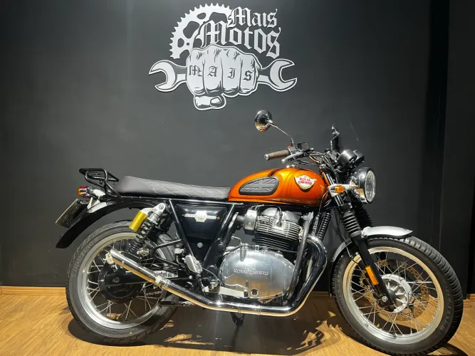 INTERCEPTOR 650 - Orange Crush - 2021 - Apenas 25.300km - Aceito troca 