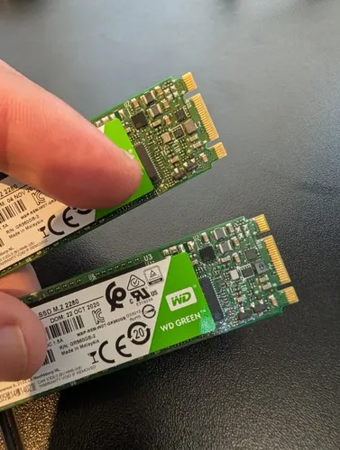 02 unidades - SSD M2 SATA 240GB WD GREEN