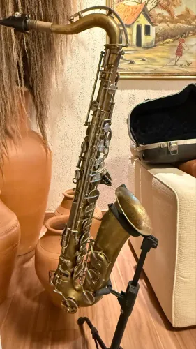 Sax Tenor Vintage Amati Kraslice Toneking JKG - Revisado - Instrumento Profissional