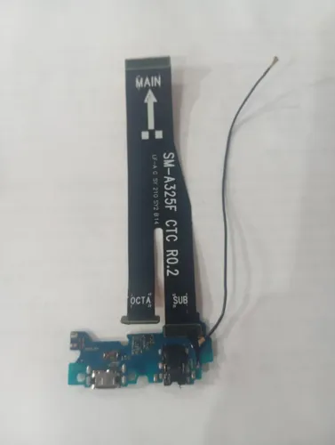 Placa de carga cabo flex e coaxial antena samsung galaxy a32 4g usada