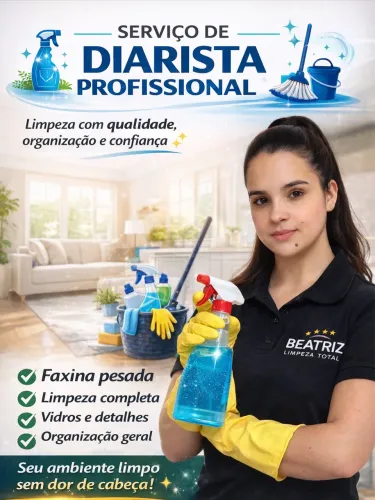 Diarista em palmas to