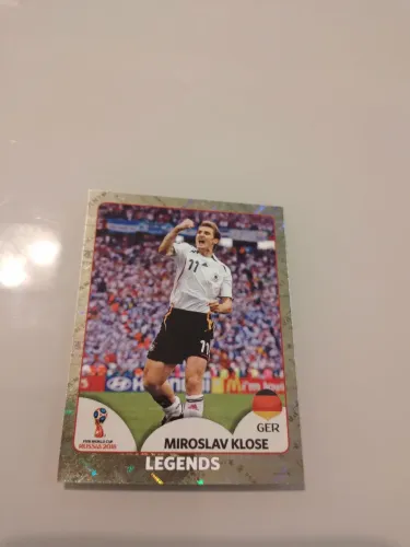Figurinha Legend Klose Copa 2018