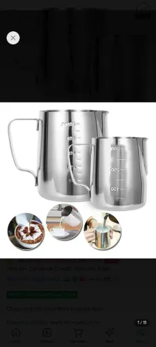 Conjunto picther inox cremeira 350ml e 600ml