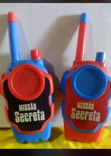 Walkie talkie Missão secreta