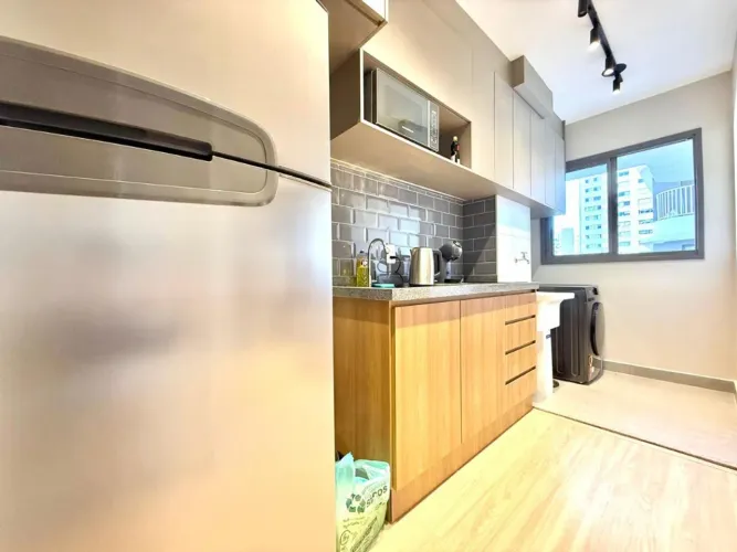Studio para locação em Pinheiros, São Paulo-SP: 2 quartos, 1 sala, 1 banheiro, 40m². Venha