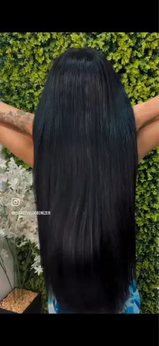 Cabelo humano peruano 400g 75/80cm