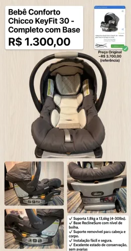 Bebê conforto chicco