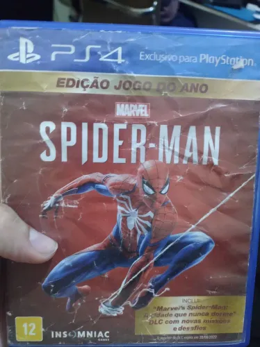 Spiderman Ps4 jogo do ano
