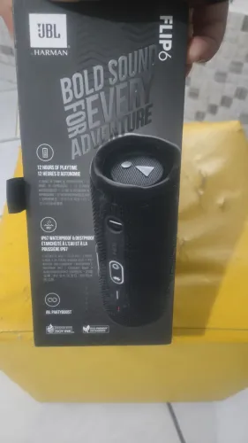 Caixa jbl flip 6 original com nota