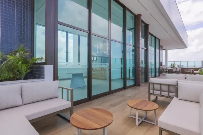 (LC)ANDAR ALTO| More na melhor de boa viagem | ALTO PADRÃO |apartamento com 91m²|