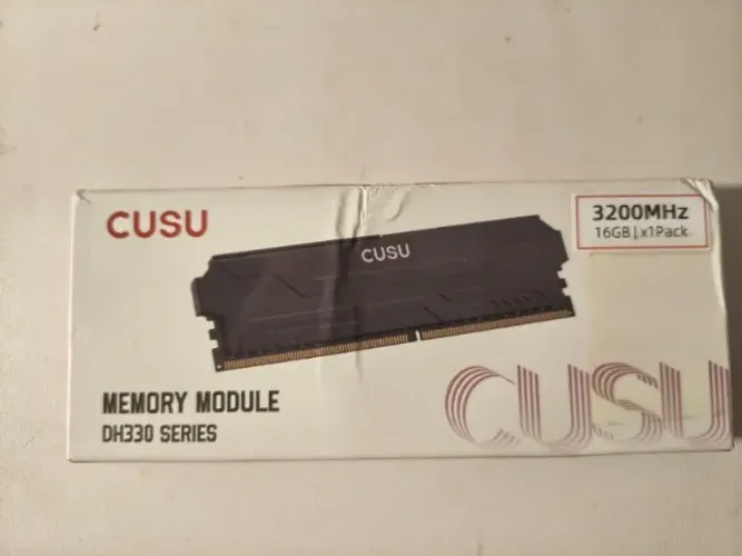 MEMÓRIA GAMER 16GB DDR4 3200MHz CUSU DH30 - NOVA