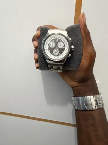 Swatch série prata