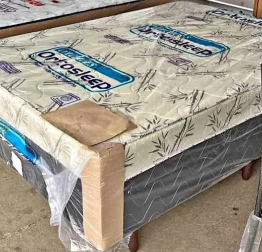 Cama box casal acoplada